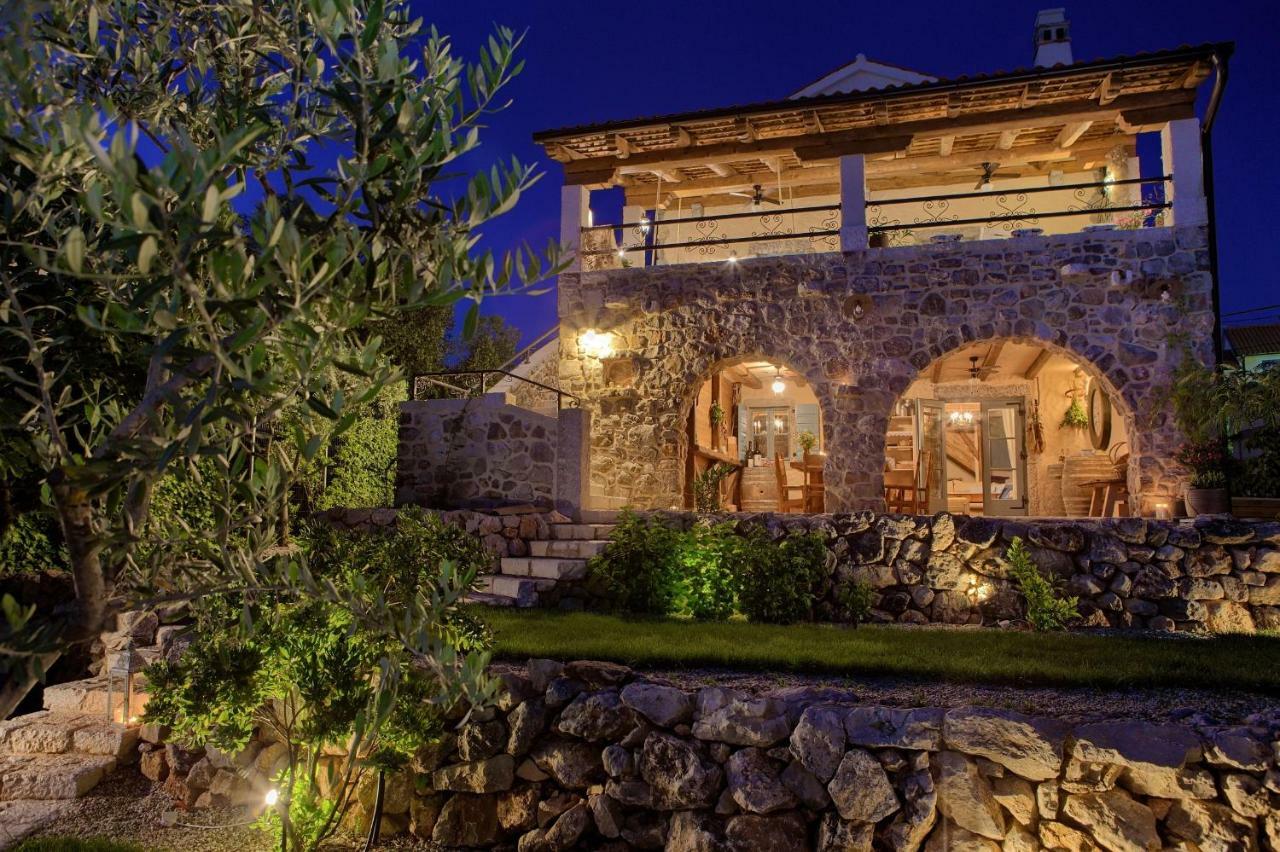 Heritage Villa Aquamarine Malinska Kültér fotó